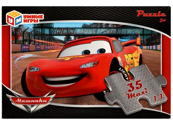 Пушин. Макси-Пазлы в коробке. 35 деталей. 180х127х35 мм, 394105