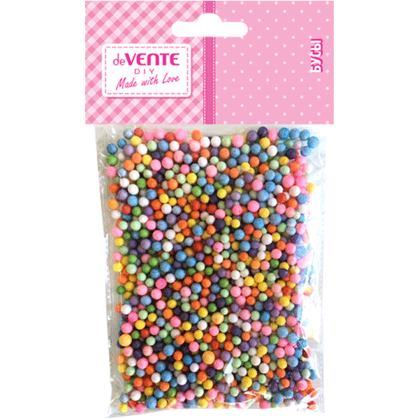 Заготовка для декорирования 'deVENTE. Снег', d=2 мм, 10 грамм, цвет ассорти, 8003012