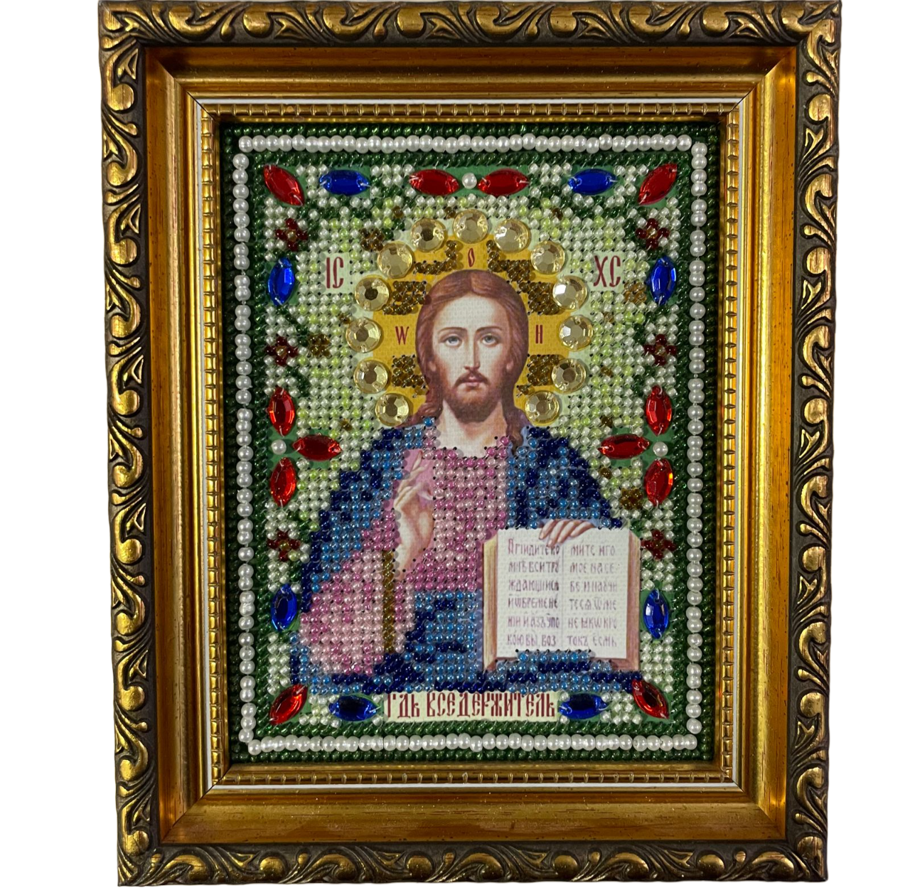 Живопись картина стразами ' Господь Вседержитель', 140х170 мм, 12547
