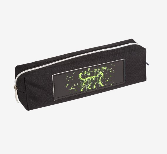 Пенал 'deVENTE. Digital Cat' 21x6x4 см, прямоугольный для 30 предметов, плотный, 7020590