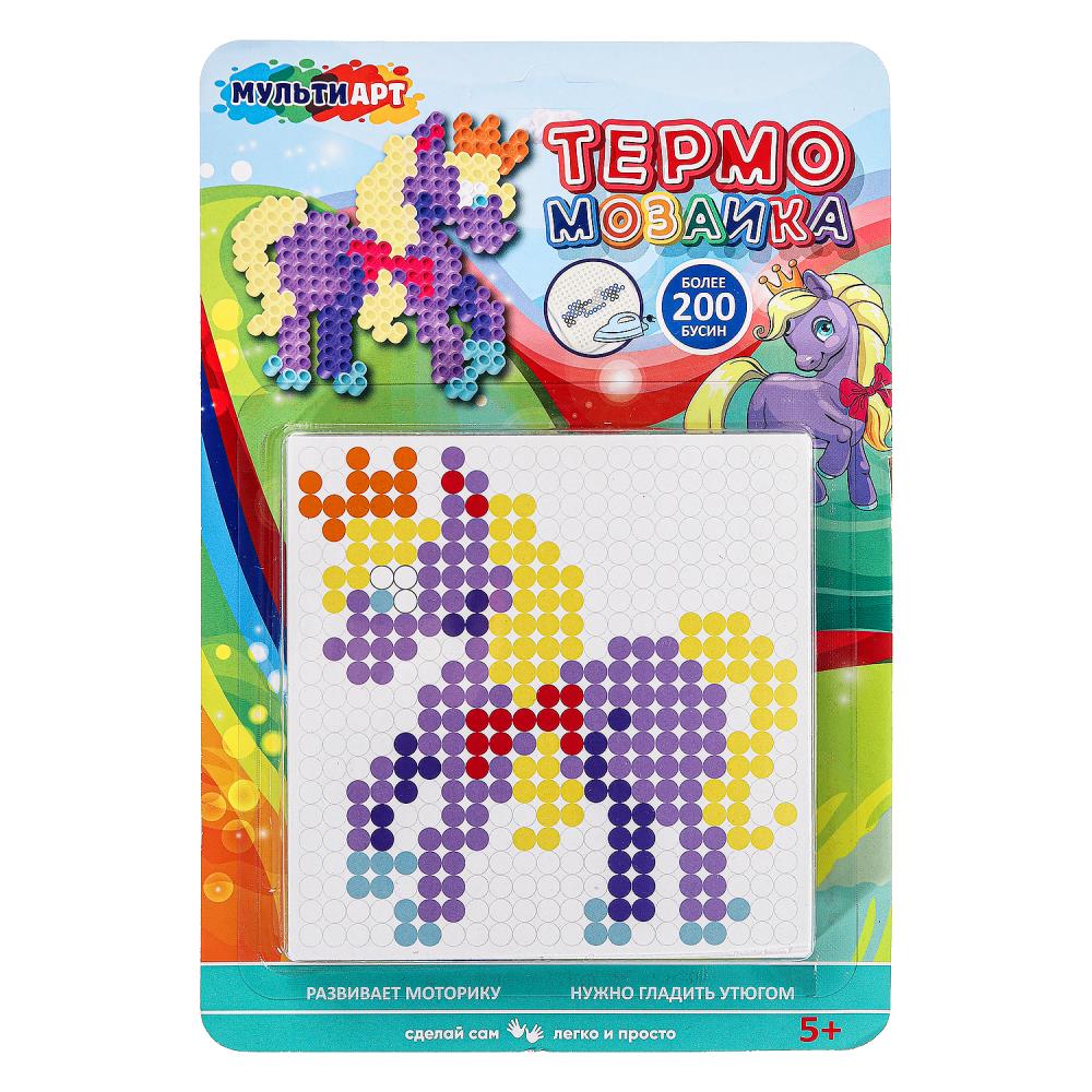 Термомозаика лошадка МУЛЬТИ АРТ, IB400-HOR