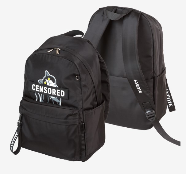 Рюкзак 'deVENTE. Censored' подростковый 42x31x20 см (18 л) 500 г, 7032593
