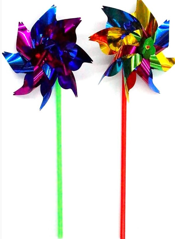 Вертушка 'Цветок' , 15 см,в асс , PW15-1