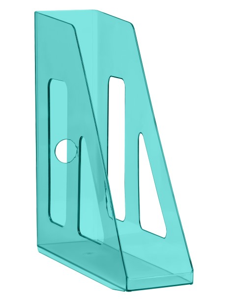 Лоток для бумаг вертикальный Стамм Актив 1 секция мятный ЛТВ-31102