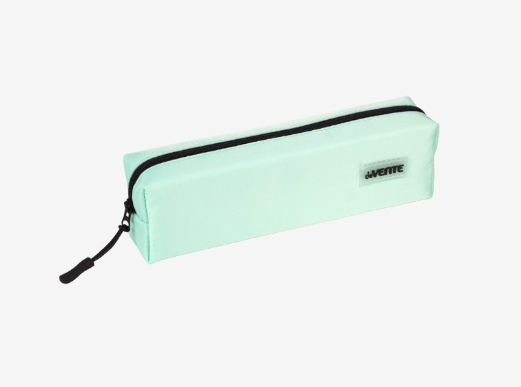Пенал 'deVENTE. Color Balance' 21x6x4 см, прямоугольный для 30 предметов, нейлон, на молнии, 7020532