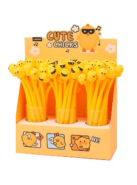 Ручка шариковая силиконовая подарочная 'deVENTE. Cool Chicken', 5073451