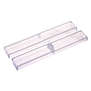 Футляр для ручек прозрачно-белый, AR-1851