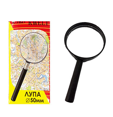 Лупа 'KWELT' диаметр 50 мм , кратность увелечения 5, К-04726