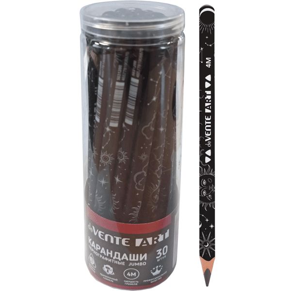 Карандаш чернографитный 'deVENTE.Jumbo Art' 4М, 3,5 мм диаметр грифеля, 5031200