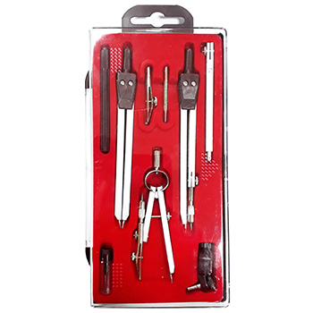 Набор чертежный 'KWELT' , из 9 предметов , К-03321