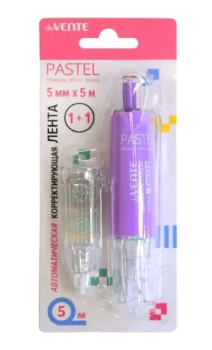 Корректирующая лента автоматическая 'deVENTE. Pastel' 5 мм x 5 м, полупрозрачный, 4062340