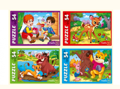 ПАЗЛЫ 54 элемента. САМЫЕ ВЕСЁЛЫЕ КАРТИНКИ, П54-5627