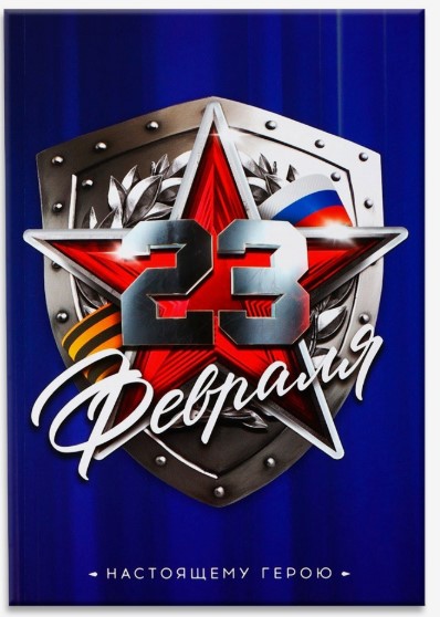 Ежедневник в точку, А5, 64 л, С днем защитника отечества, 10708604