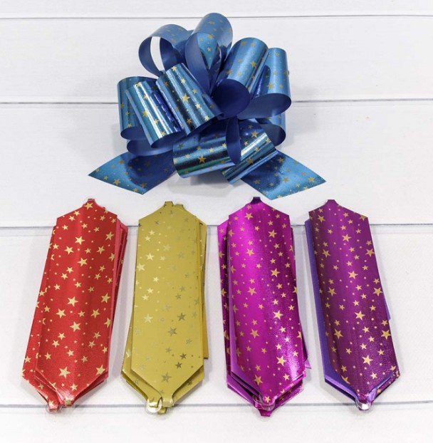 Бант-шар OMG  'Звездочки' ( микс ) 5 см, ОМ000536-50