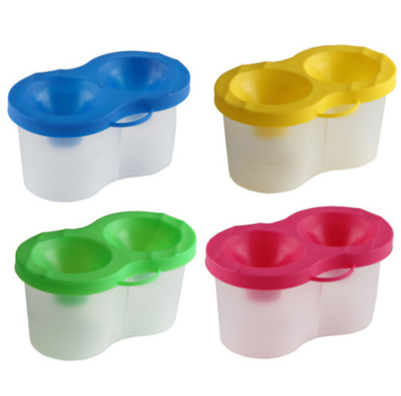 Стакан непроливайка двойной с крышкой (60) / СН-3, НЕЖНЫЙ МИКС 2025 / СН-3