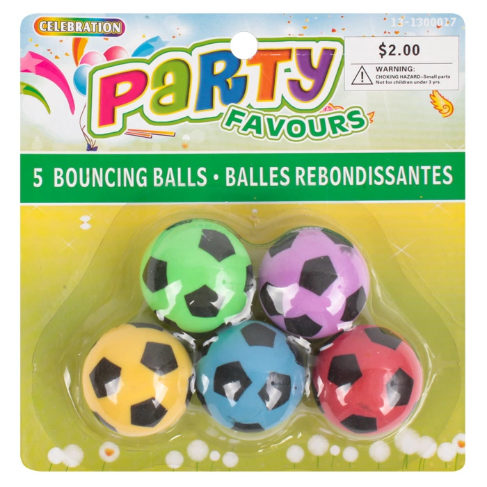 Мяч 'Попрыгунчик' футбол в наборе 5 шт, SR-S-358