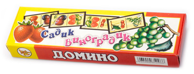 Домино детское 'Садик-виноградик', Задира, 189626