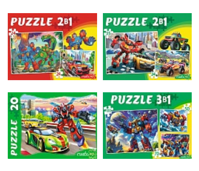 ПАЗЛЫ 35 элементов.' Мир Трансформеров'. №33. П35-7203