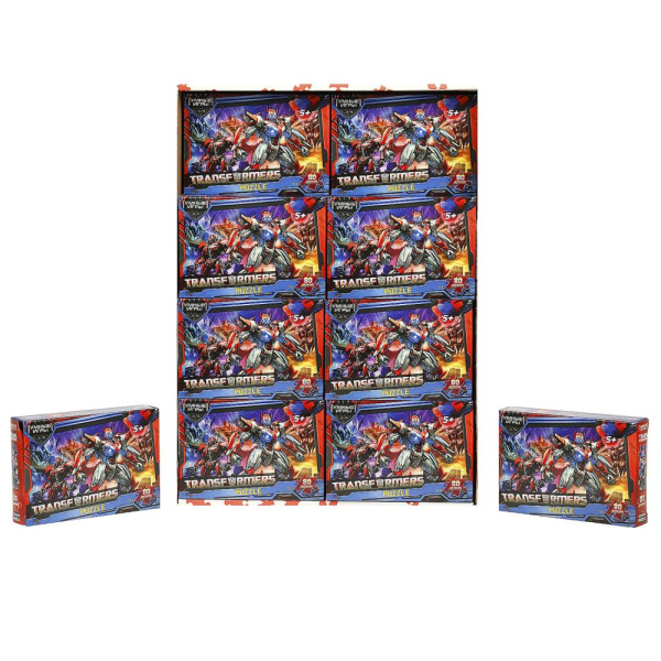 Пазлы классические в коробке. 80 деталей, 'Трансформеры', 130х90х25 мм, 367489