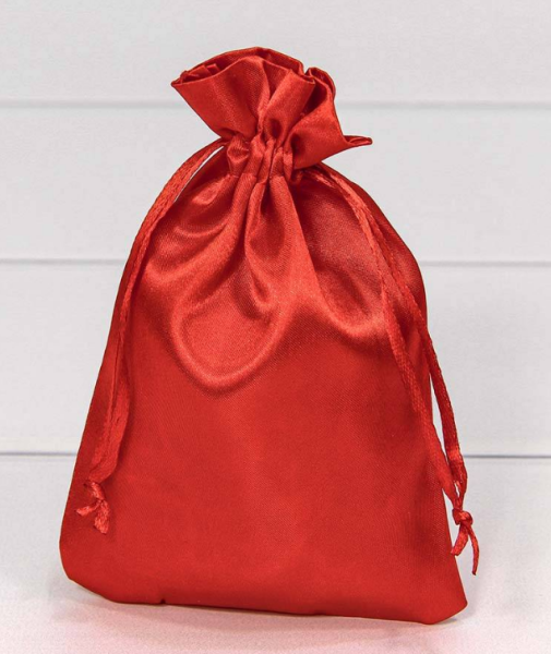 Мешочки атласные 14х20 Бордовый, 000814-47G	н-й